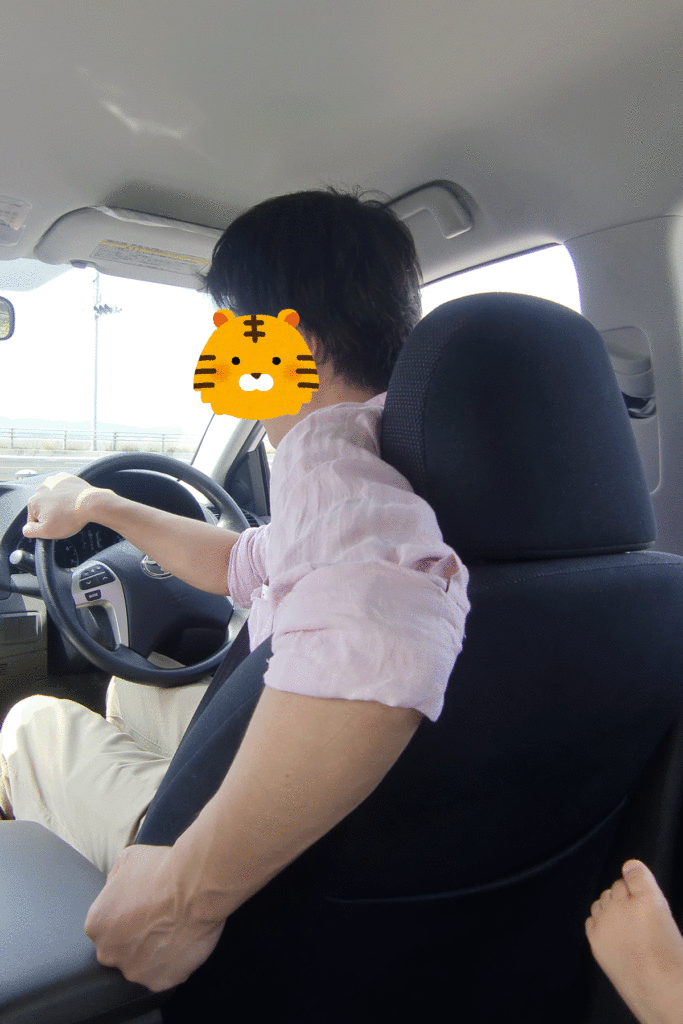 車内の画像